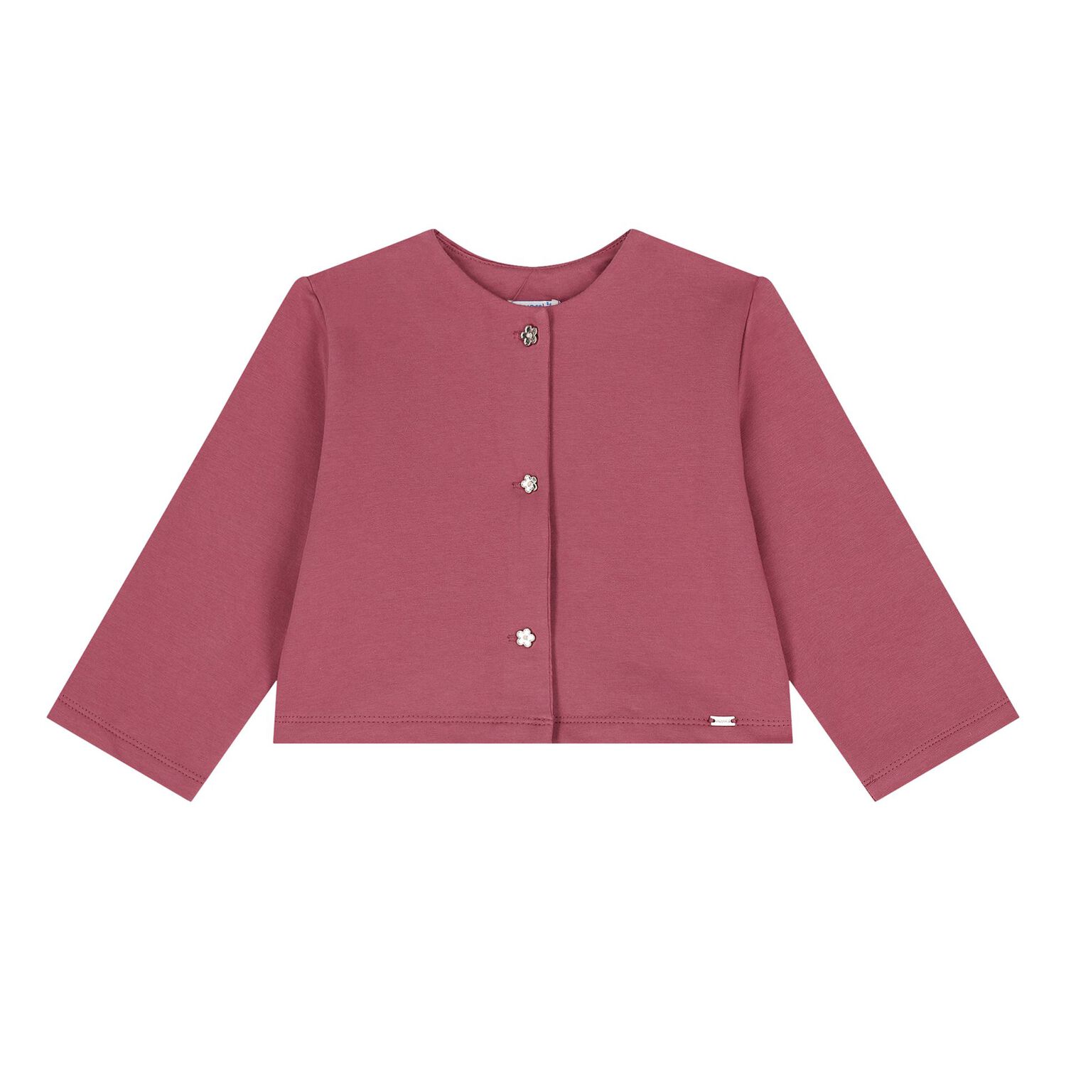 طقم تنورة وردي وعاجي للفتيات الصغيرات, 1, hi-res