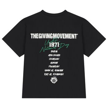 Black Logo Oversized Fit T- Shirt