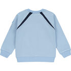 Boys Blue Logo Tracksuit, 1, hi-res