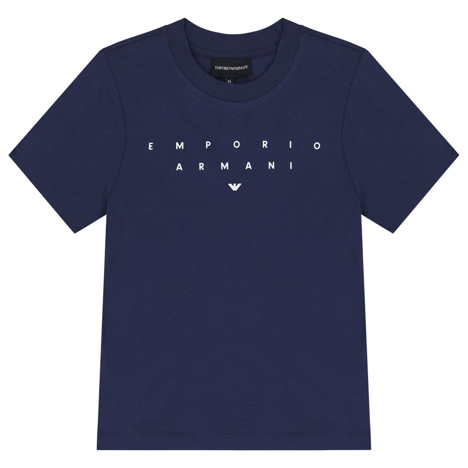 Boys Navy Blue, Ivory & Orange T-Shirts (3 Pack), 1, hi-res image number null