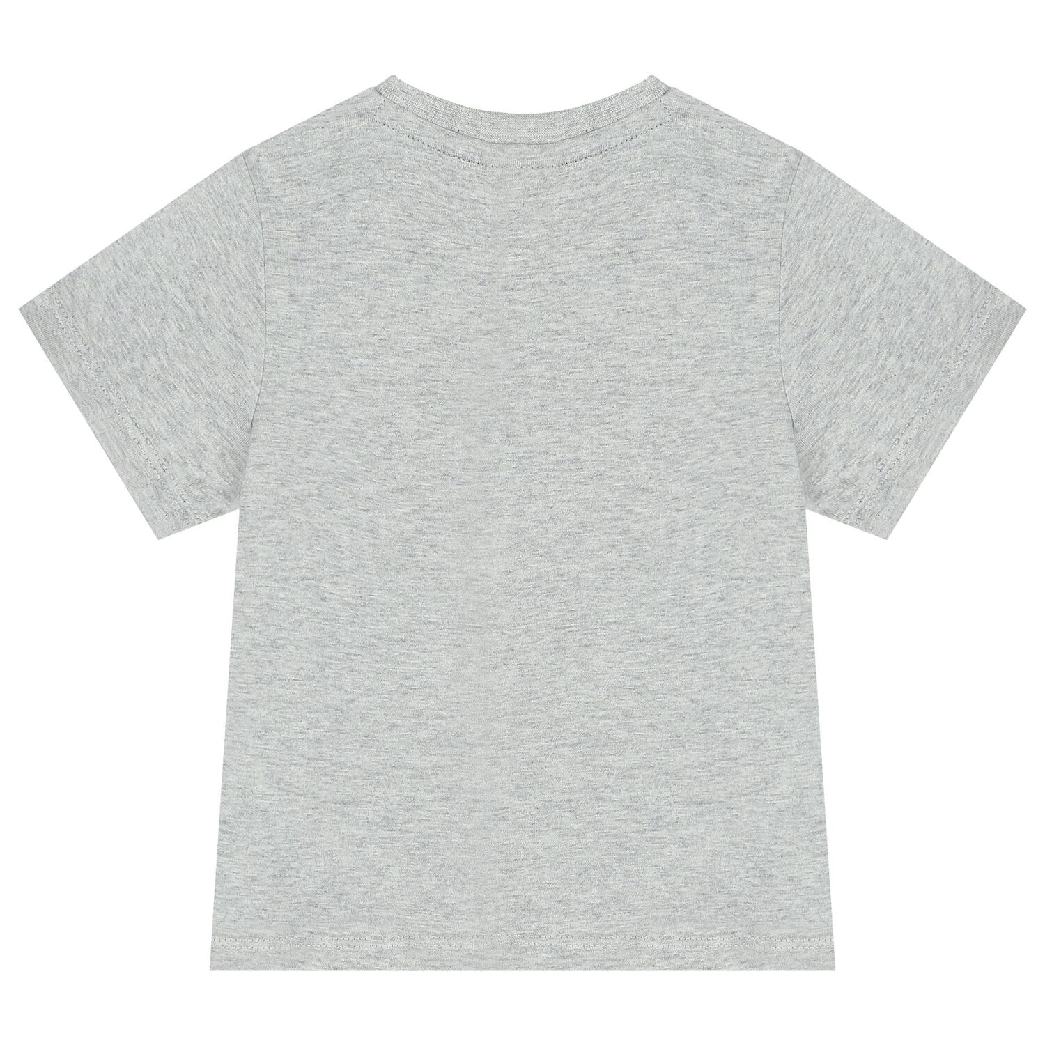Younger Boys Grey Logo T-Shirt, 2, hi-res