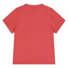 Younger Boys Mini Me Red Logo T-Shirt, 6, hi-res