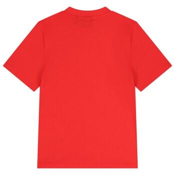Boys Red Logo T-Shirt