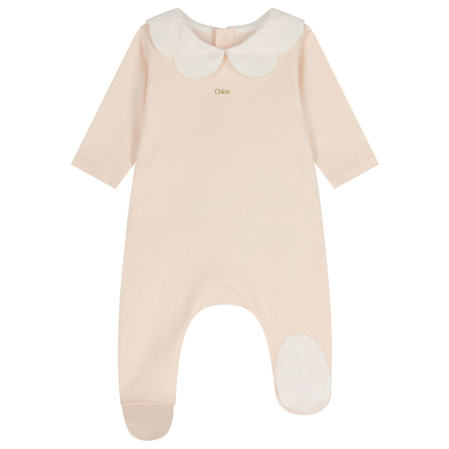 Baby Girls Pink & White Logo Babygrow Gift Set, 1, hi-res