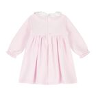 Baby Girls Pink Flower Dress Set, 1, hi-res