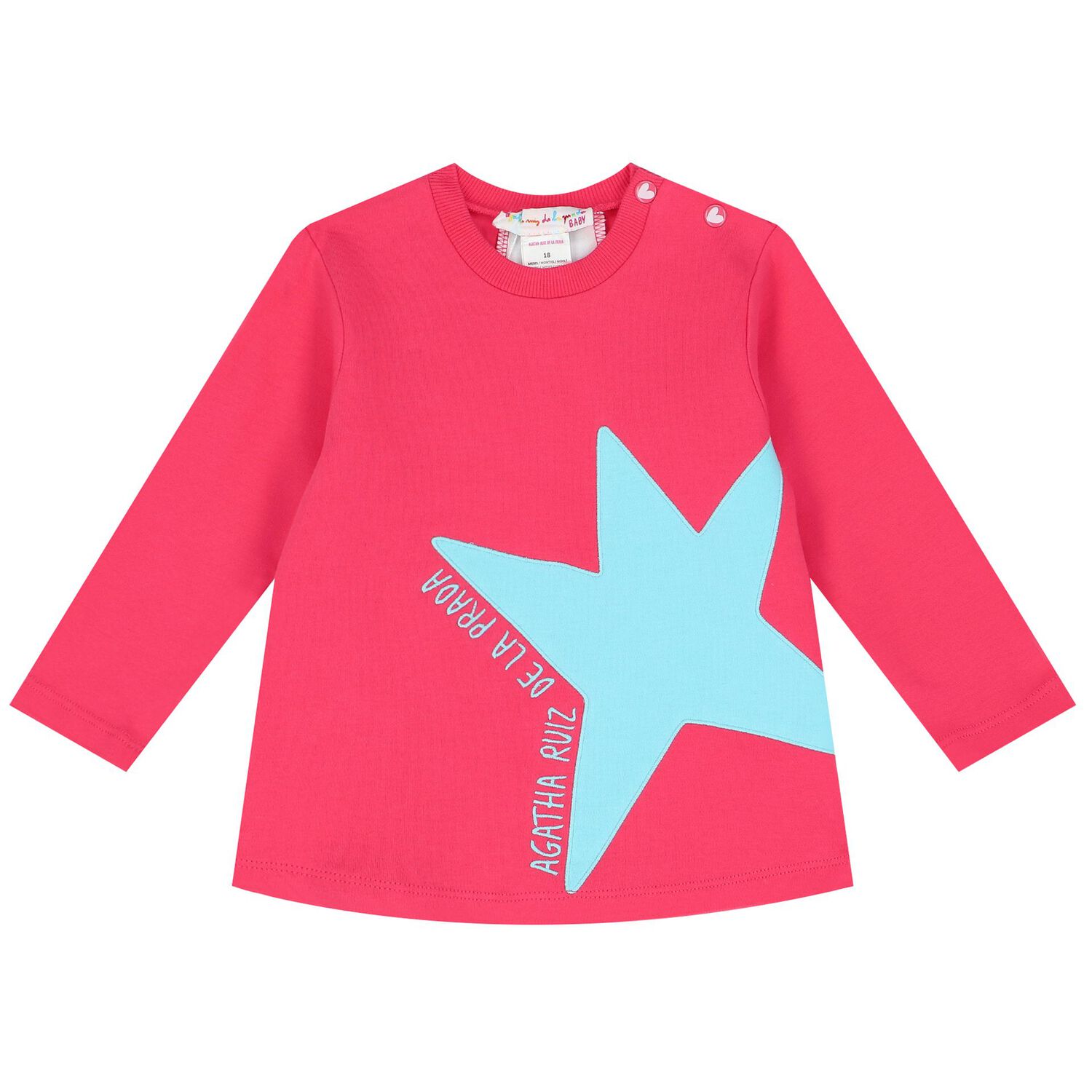 Girls Pink & Blue Star Leggings Set, 1, hi-res image number null