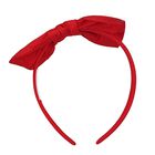 Girls Red Bow Headband, 1, hi-res