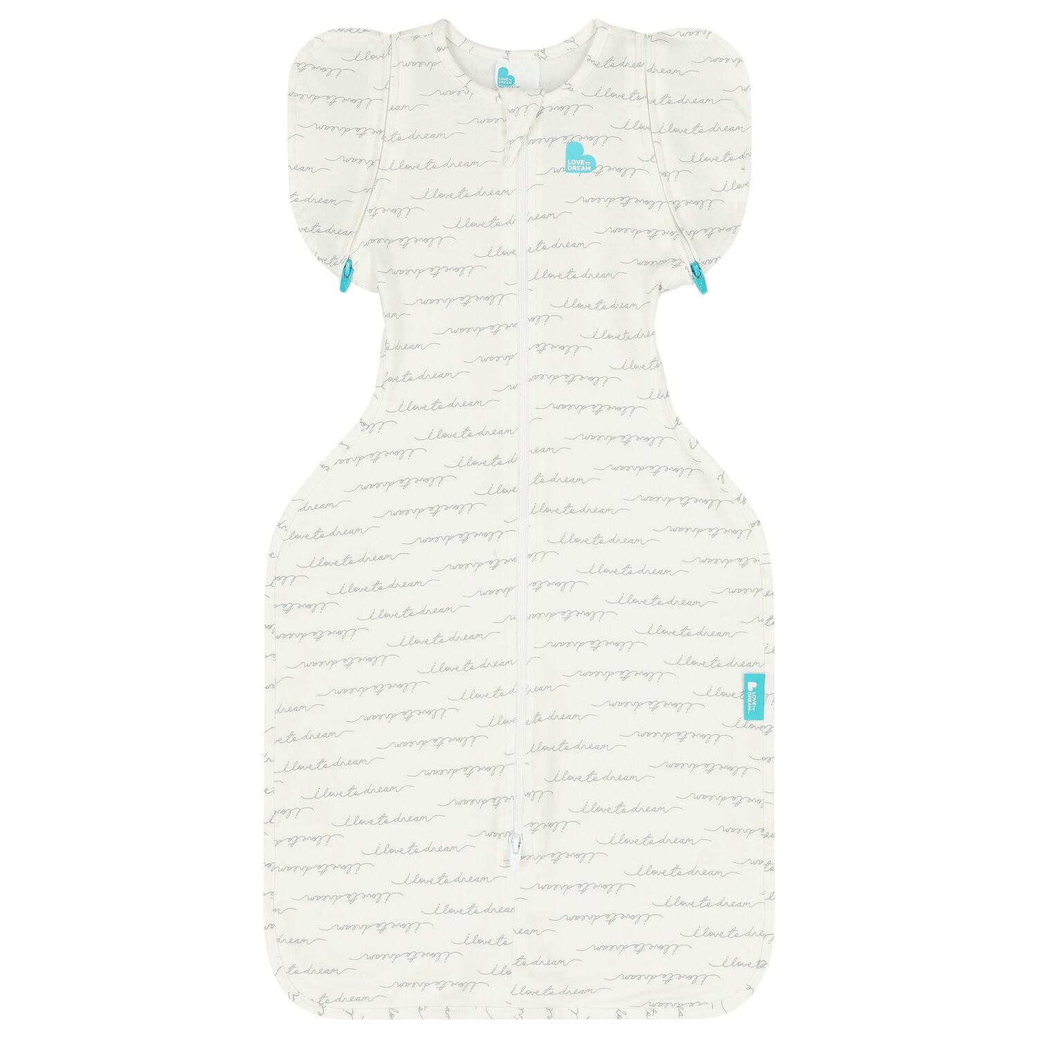 White & Grey Logo Baby Swaddle Up 2-in-1 Transition Bag 1.0 TOG, 1, hi-res