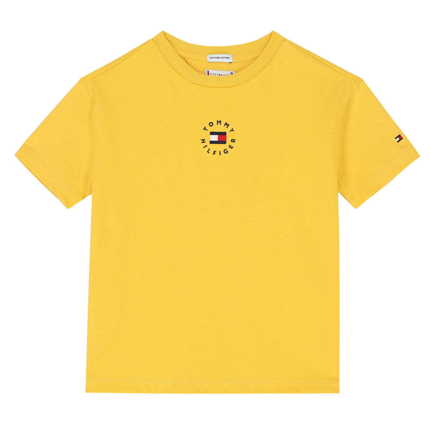 Boys Yellow Logo T-Shirt, 2, hi-res image number null