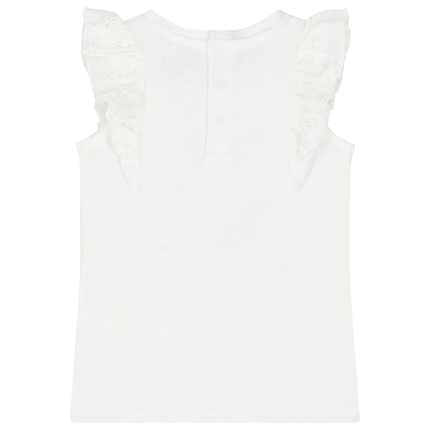 Younger Girls White & Pink Leggings Set, 1, hi-res