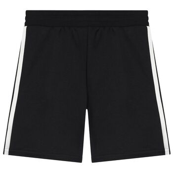 Black Logo Shorts