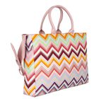 Baby Girls Pink Zig Zag Changing bag , 1, hi-res