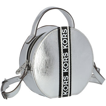 Girls Silver Circle Shoulder Bag