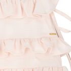 Girls Pink Ruffled Dress, 1, hi-res