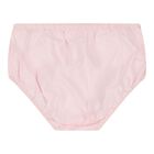 Baby Girls Pink Embellished Tulle Dress, 1, hi-res