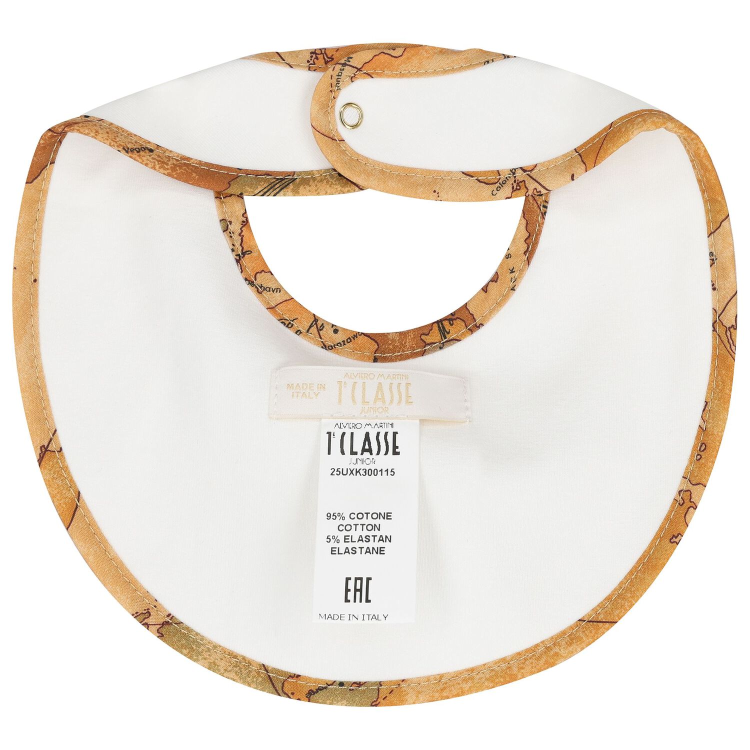 مجموعة هدايا ملابس الأطفال بنقشة خريطة جغرافية باللونين الأبيض والبيج, 3, hi-res