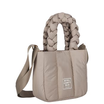 Girls Beige Logo Handbag ( 18cm )