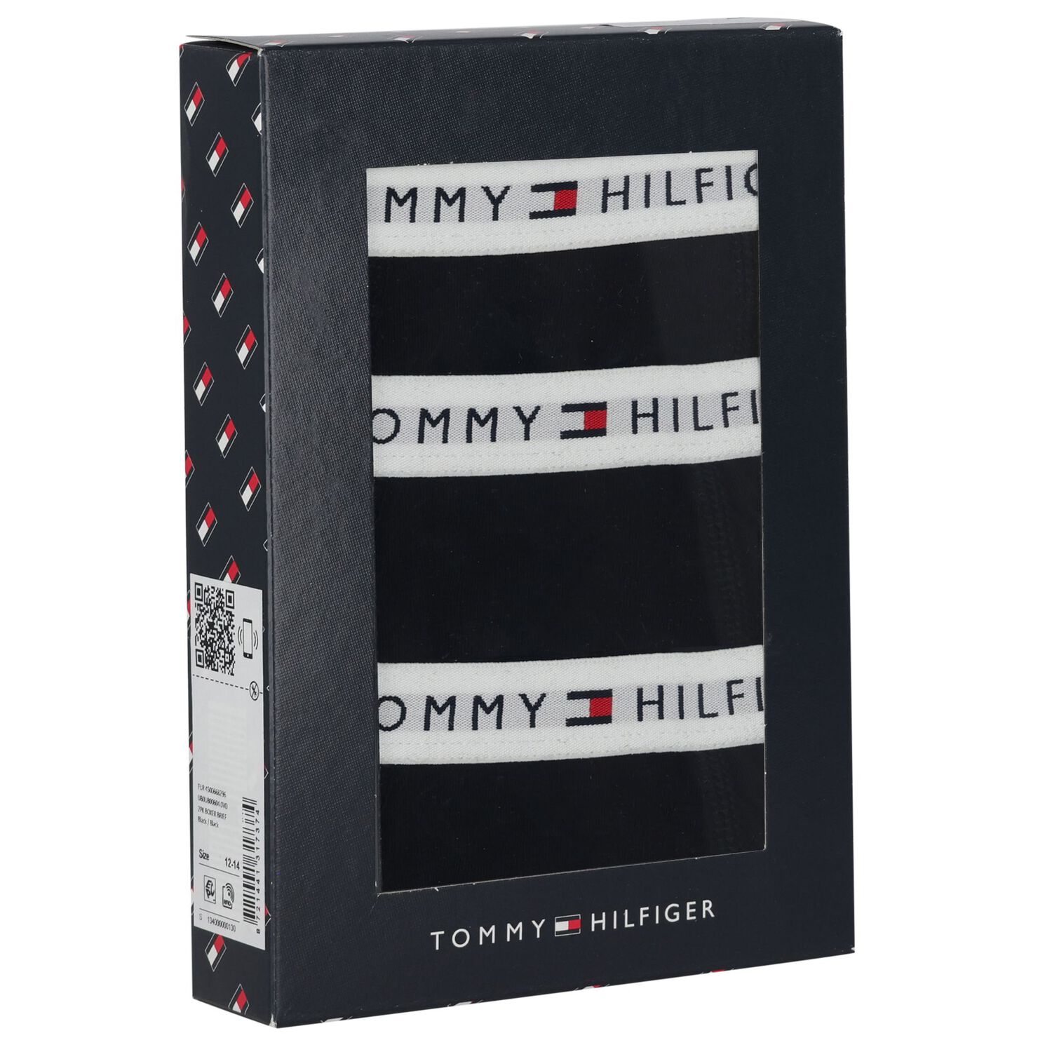 Boys Black Boxer Shorts ( 3-Pack ), 1, hi-res