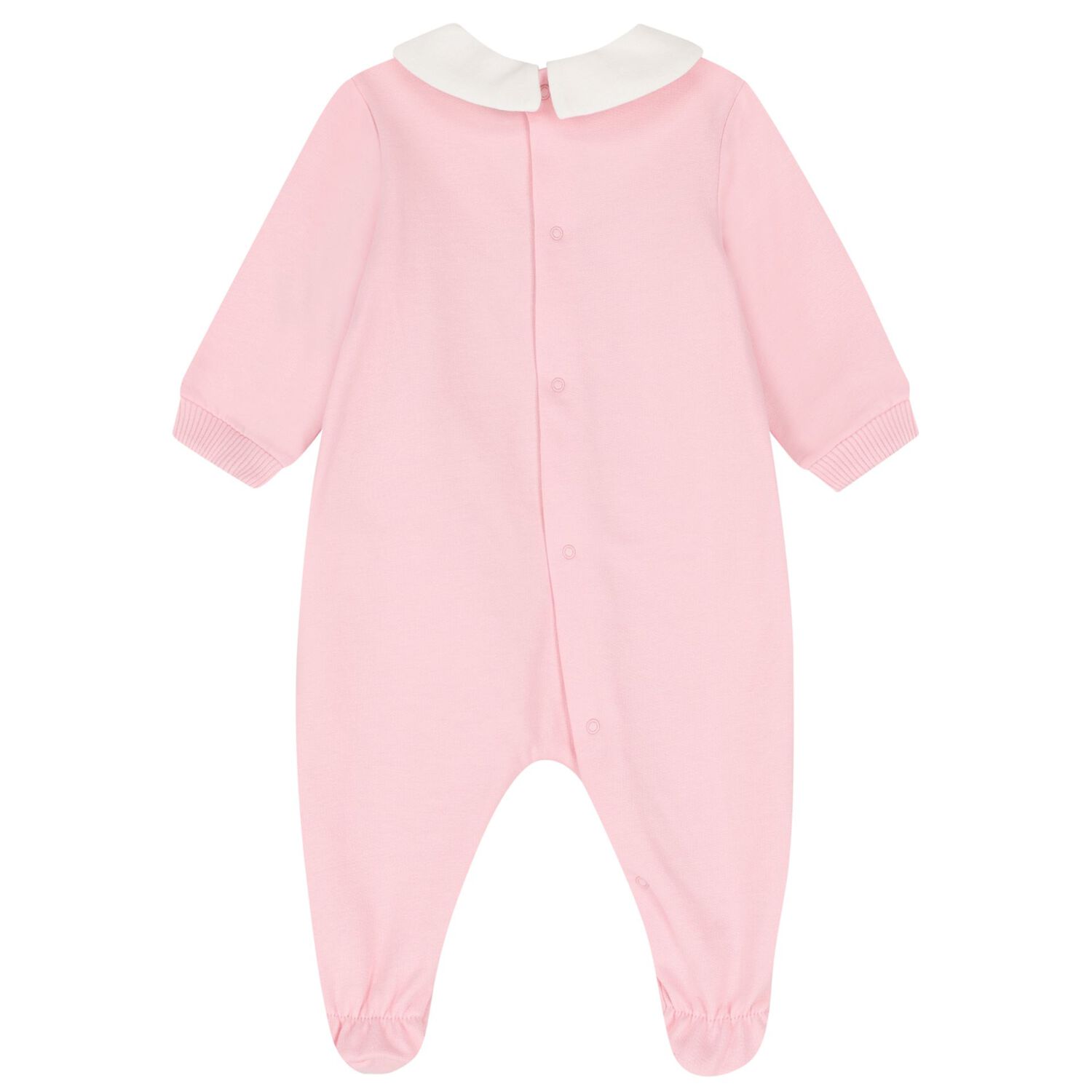 Baby Girls Pink Teddy Bear Logo Babygrow, 2, hi-res