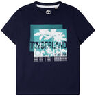Boys Navy Logo T-Shirt, 1, hi-res