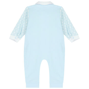 Boys Blue Special Occasion Romper Suit