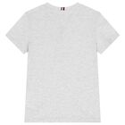 Boys Grey Logo T-Shirt, 2, hi-res