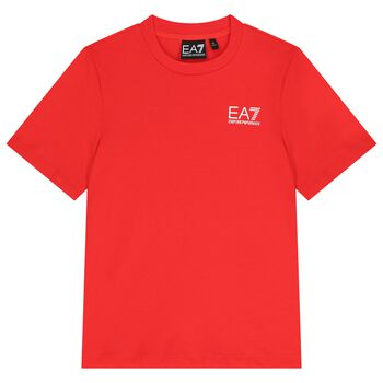 Boys Red Logo T-Shirt
