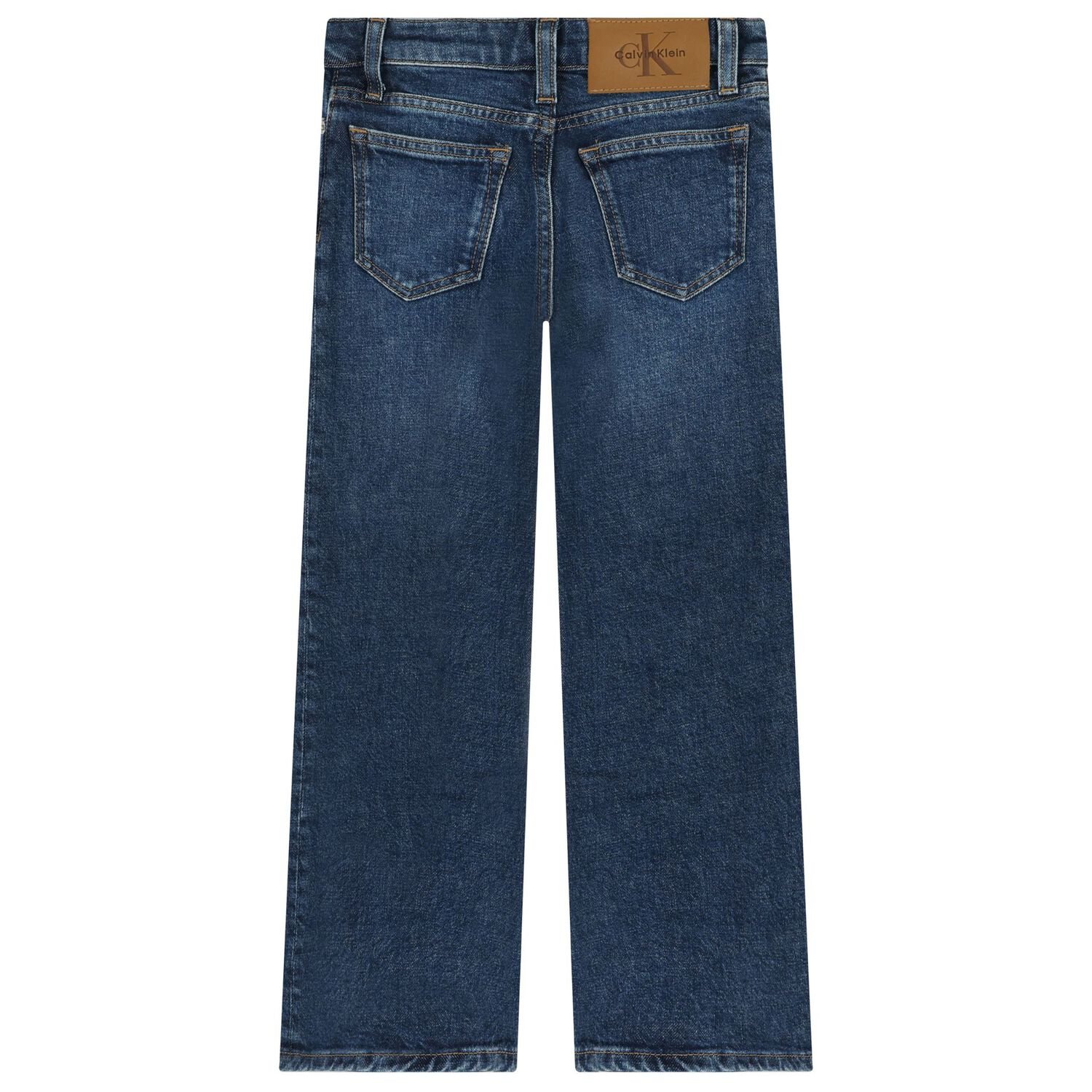 Girls Blue Denim Jeans, 1, hi-res