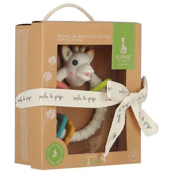 Giraffe Baby Teething Ring