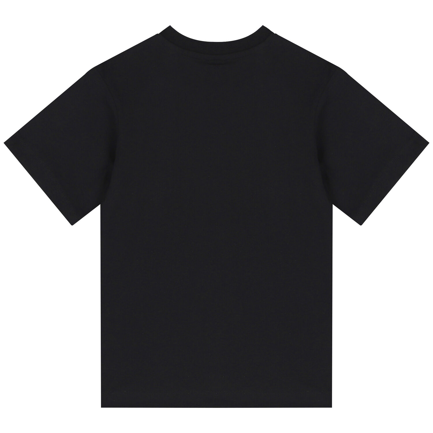 Boys Black Logo T-Shirt, 1, hi-res