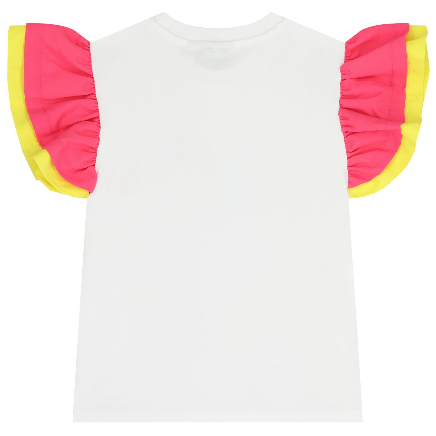 Girls Pink & Green Tiered Skirt Set, 1, hi-res