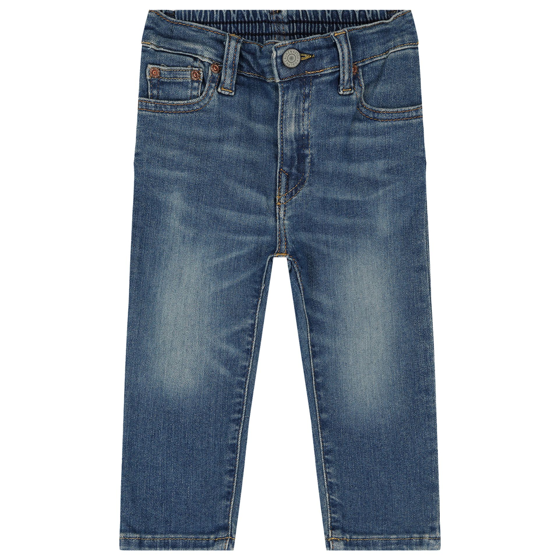 Ralph Lauren Baby Boys Blue Logo Jeans Junior Couture Bahrain