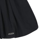 Girls Black Logo Balloon Skirt, 1, hi-res