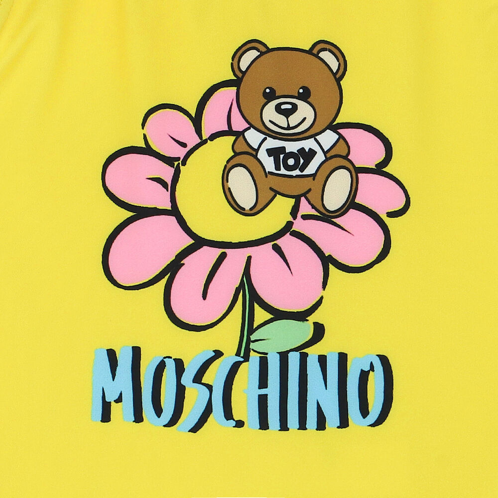 Moschino Yellow Teddy Bear Sports Suit main image 1