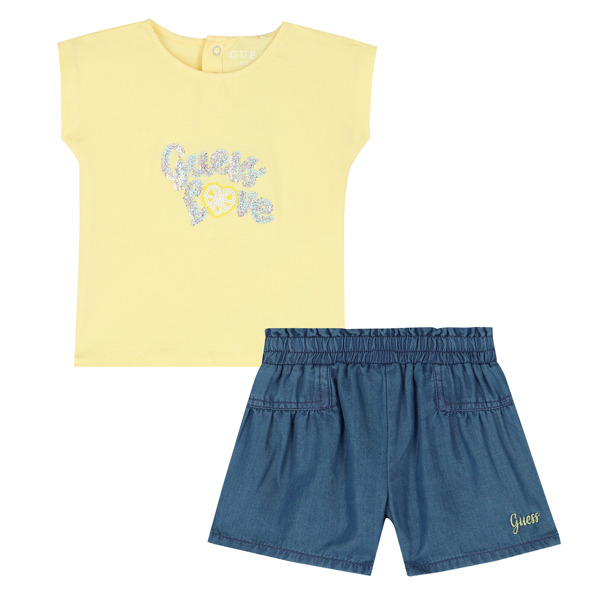 Guess baby shorts on sale