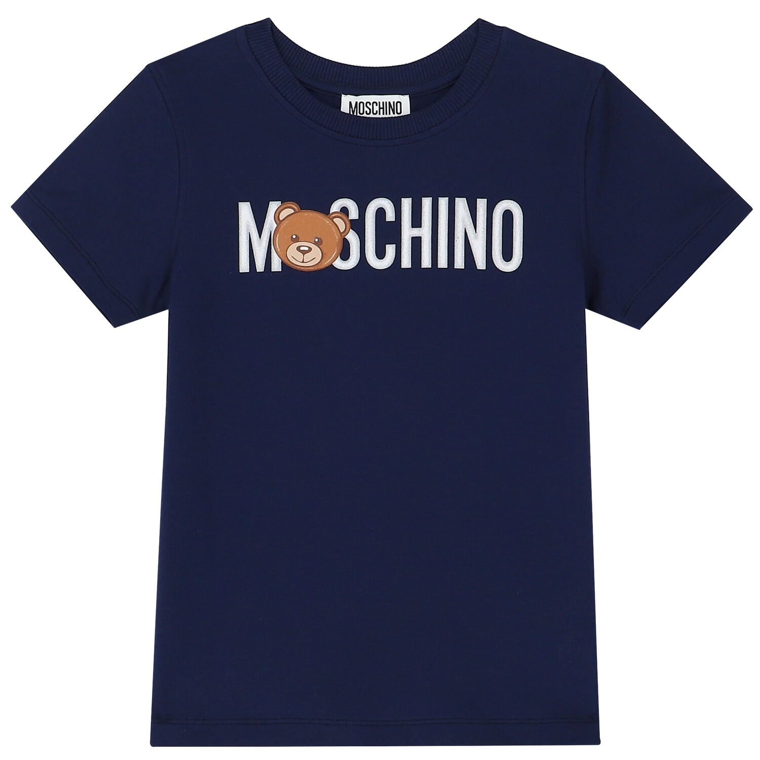 تيشيرت بشعار تيدي باللون الكحلي, 2, hi-res