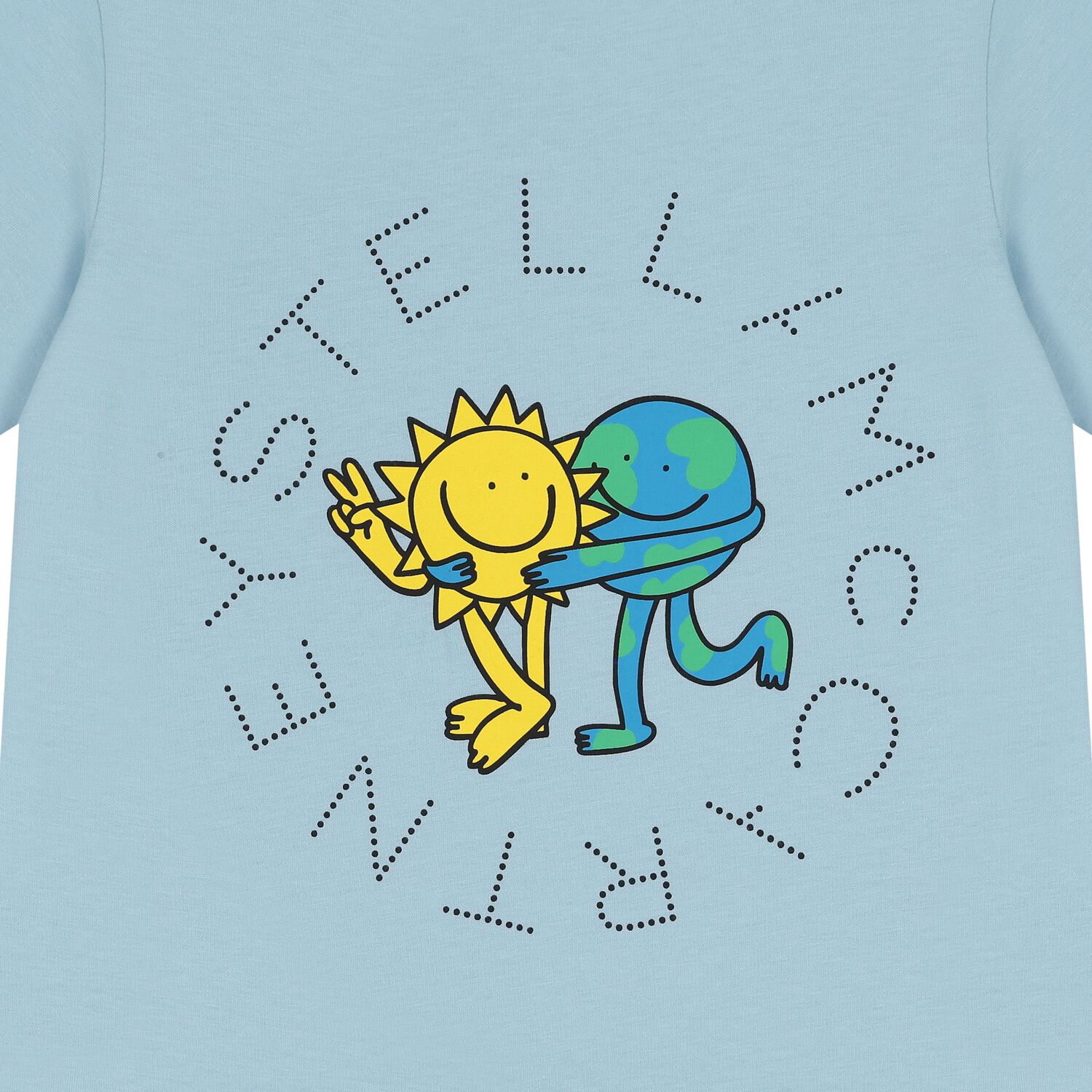Boys Blue Sun & Earth T-Shirt, 1, hi-res
