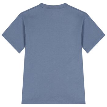 Boys Blue Logo T-Shirt
