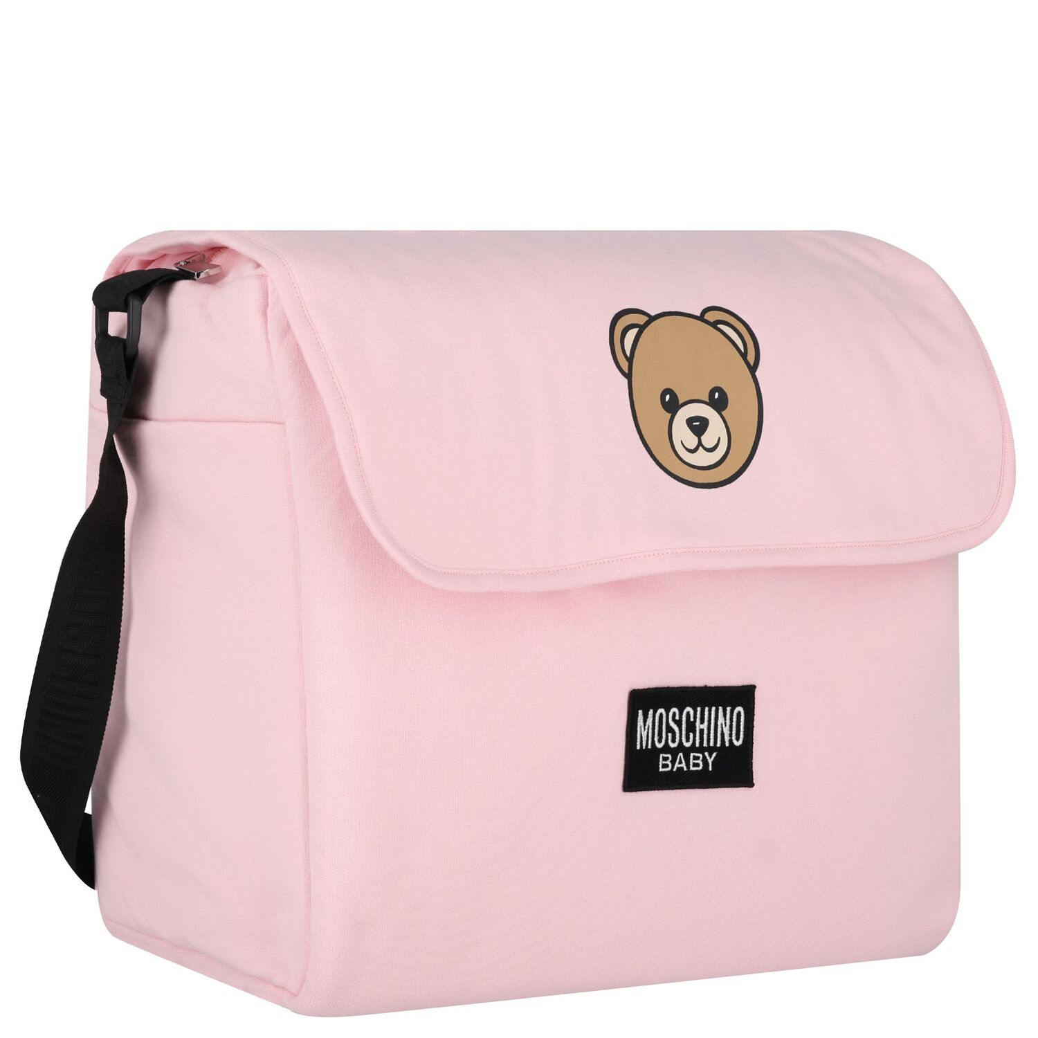 Moschino Girls Pink Teddy Bear Baby Changing Bag Junior Couture USA