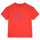 Boys Red Octopus T-Shirt, 1, hi-res
