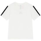 White & Black Logo Shorts Set, 1, hi-res