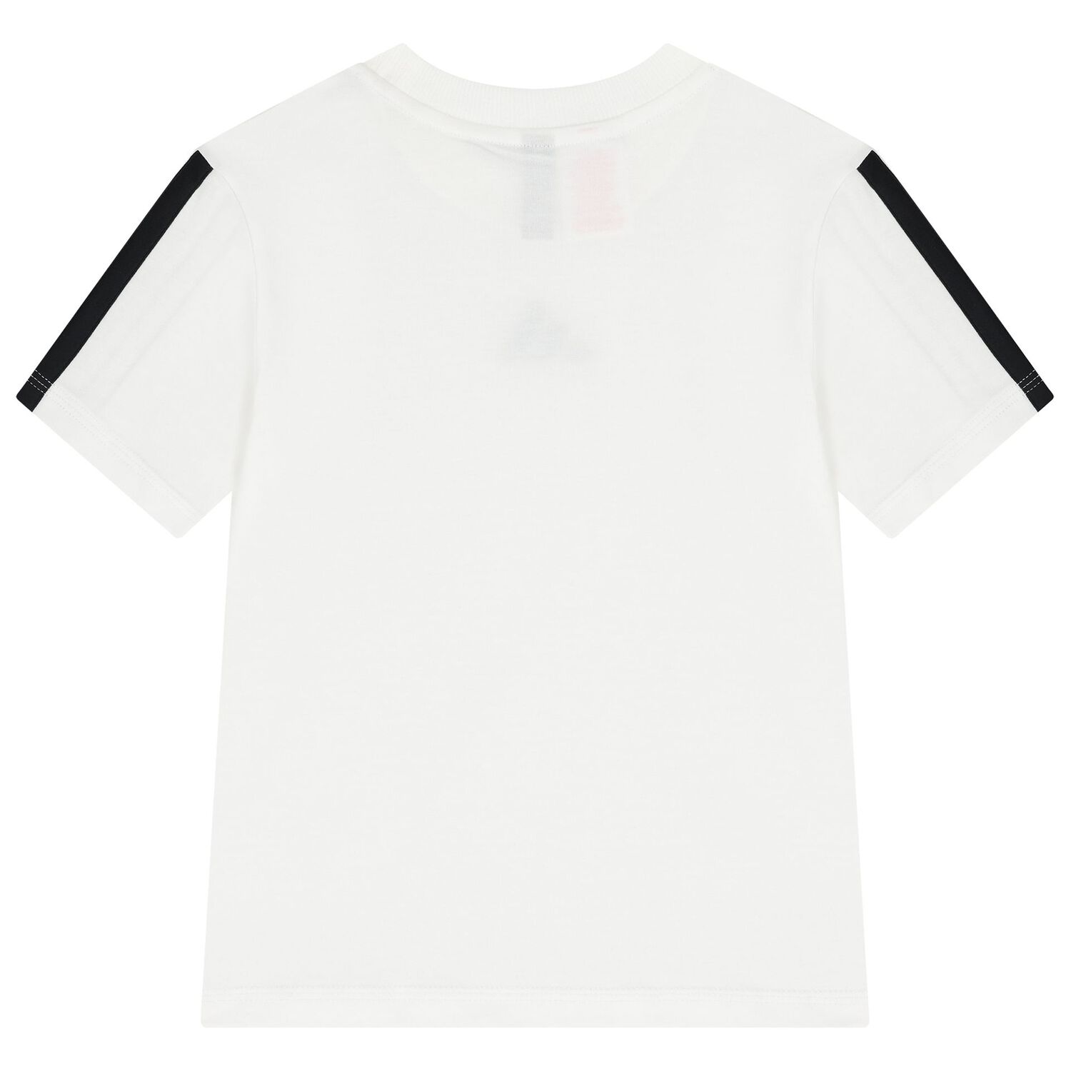 White & Black Logo Shorts Set, 1, hi-res