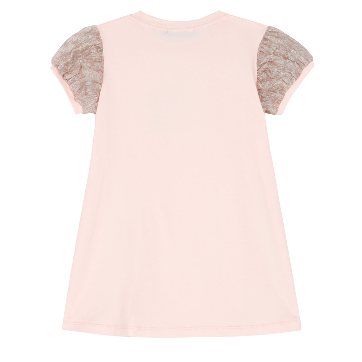 Girls Pink Logo Dress, 1, hi-res image number null