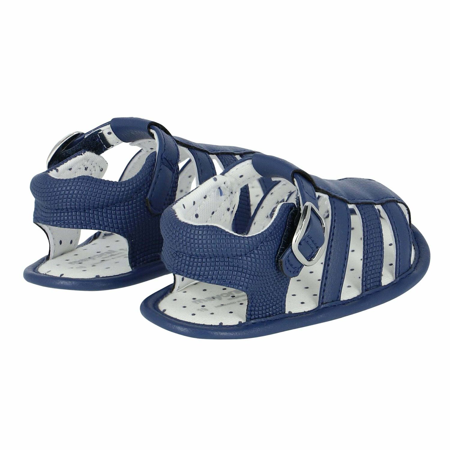 Baby Boys Navy Sandals, 3, hi-res image number null