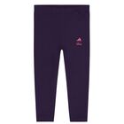 Younger Girls Purple Disney Logo Leggings Set, 1, hi-res