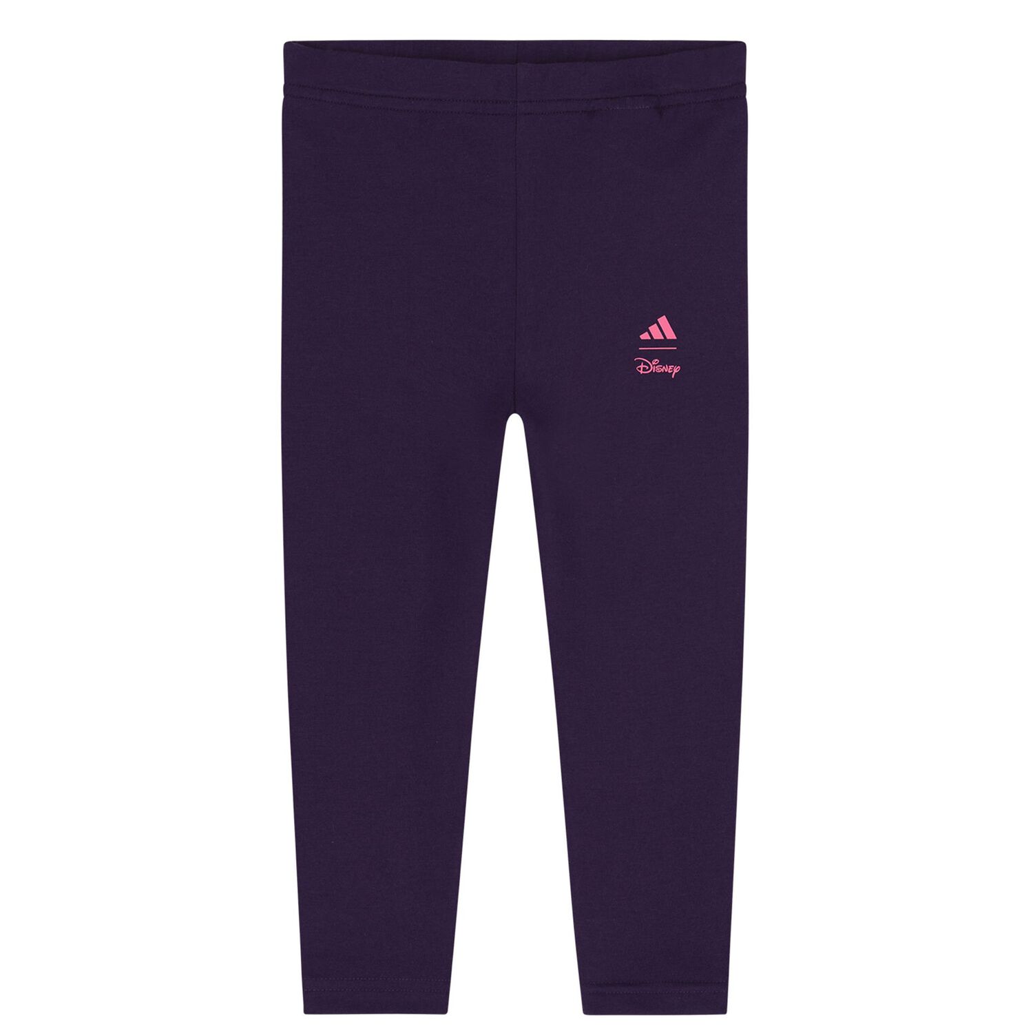 Younger Girls Purple Disney Logo Leggings Set, 1, hi-res