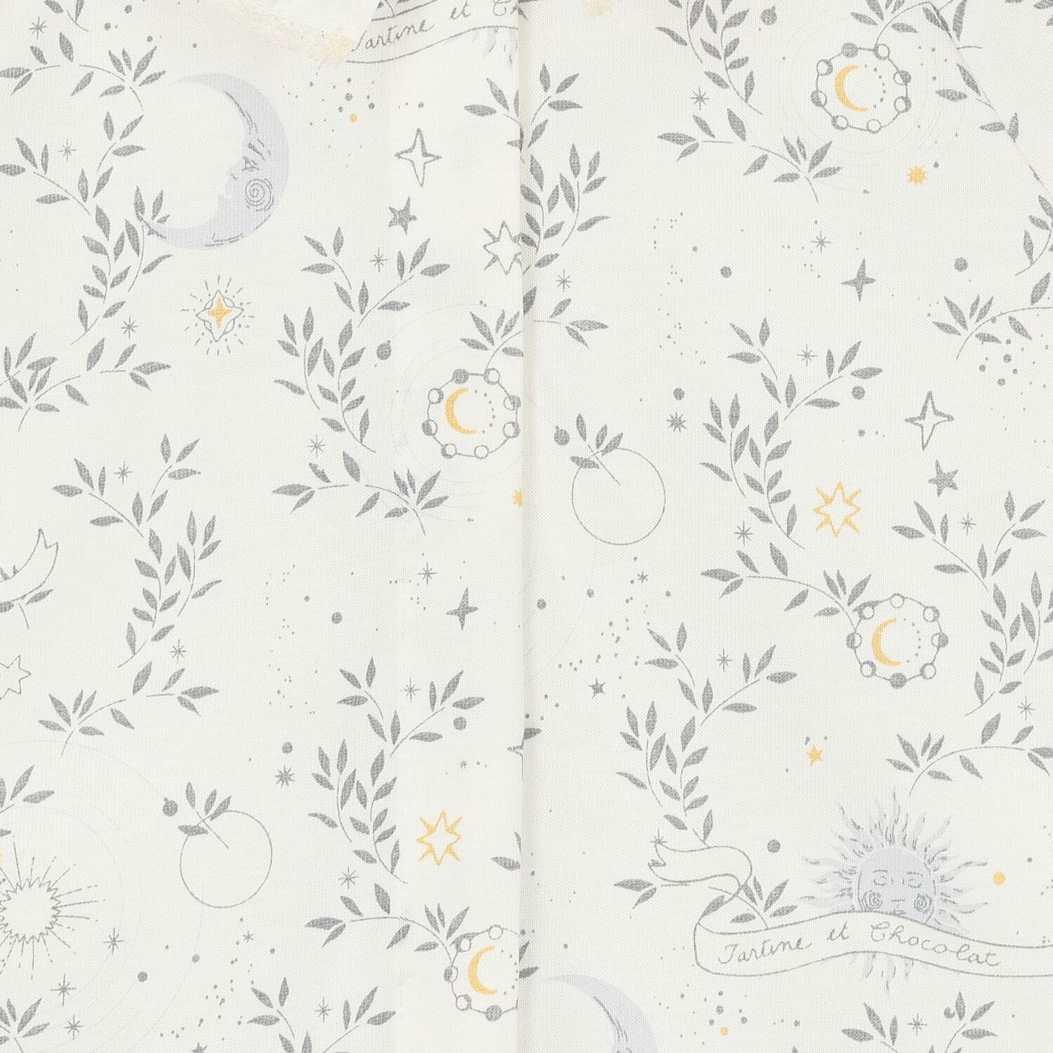 Ivory R&ecirc;ve &eacute;toil&eacute; Babygrow, 2, hi-res