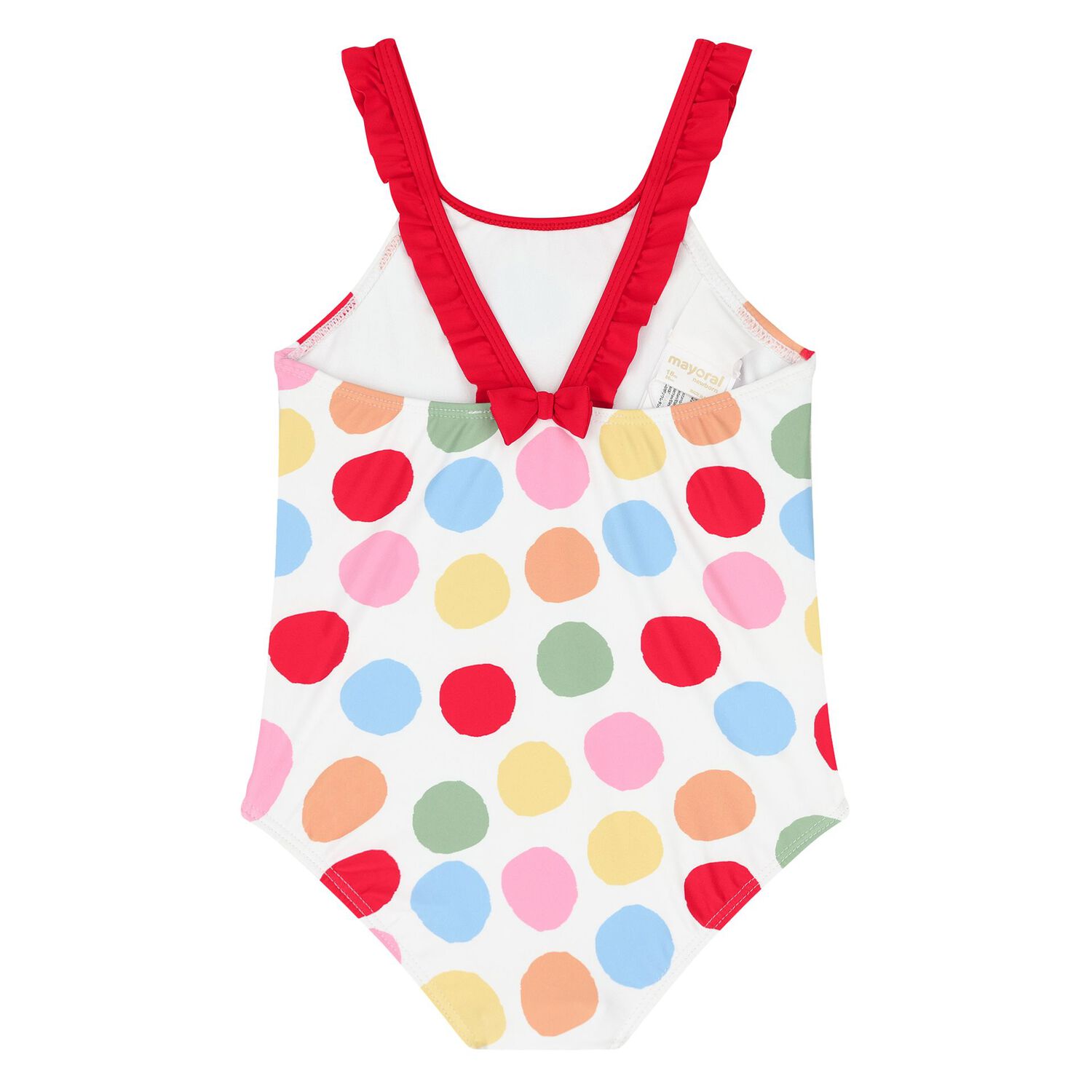 Baby Girls Multi-Coloured Swimsuit & Hat Set, 1, hi-res image number null