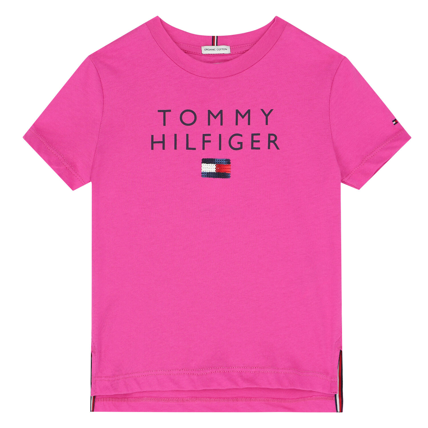 Girls Pink Logo T-Shirt, 1, hi-res