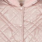 Girls Pink Quilted Puffer Jacket, 1, hi-res